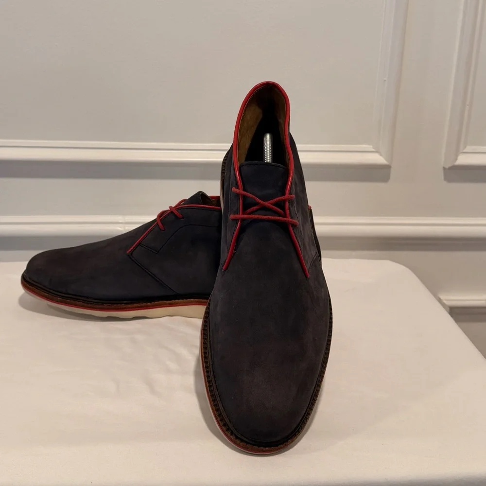 Polo‎ Ralph Lauren Whiston Chukka Boots Size 12D Navy Suede